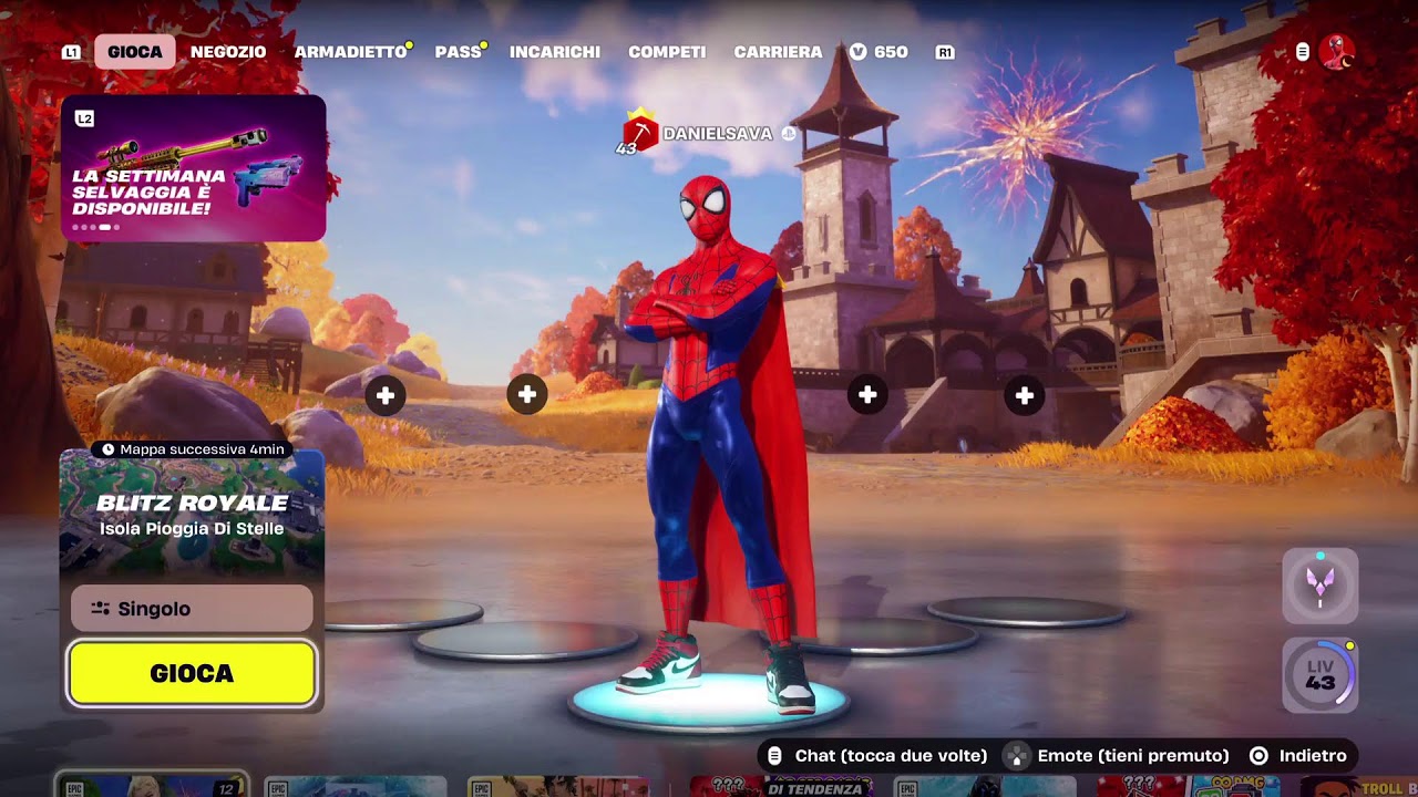 Live su fortnite.tutte partite in modalità blitz.obiettivo 10 win.