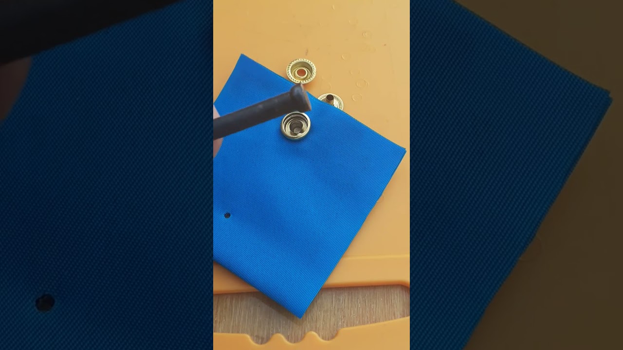 Installing Snaps at Home (without Special Tools)