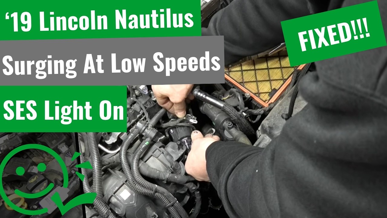 2019 Lincoln Nautilus P139A Code Fix | EGR Valve & DPFE Replacement -Part 2
