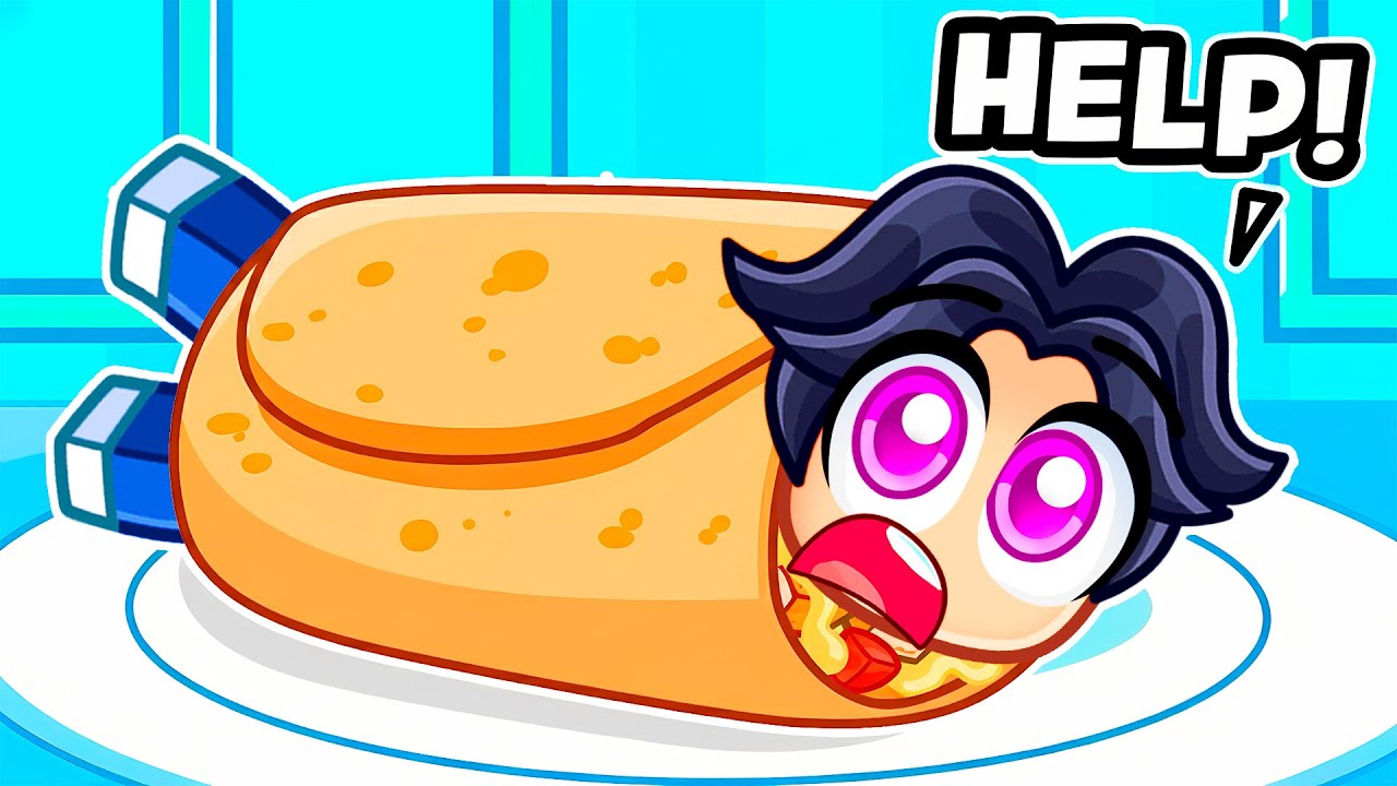 DO NOT EAT THIS BURRITO in Roblox! (Kpop Demon Hunters)
