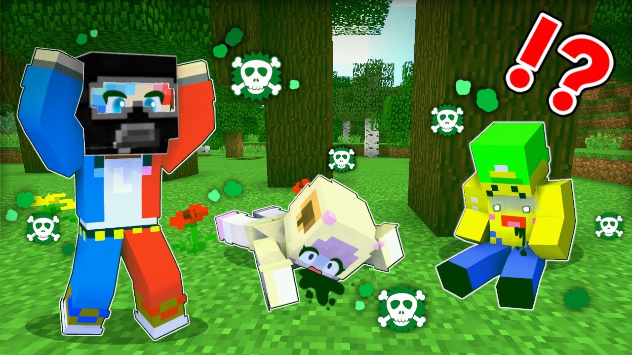 毒ガスで腐食された世界を本気でクリアするマインクラフト…😱🦠【マイクラ Minecraft】ぽっぴんず
