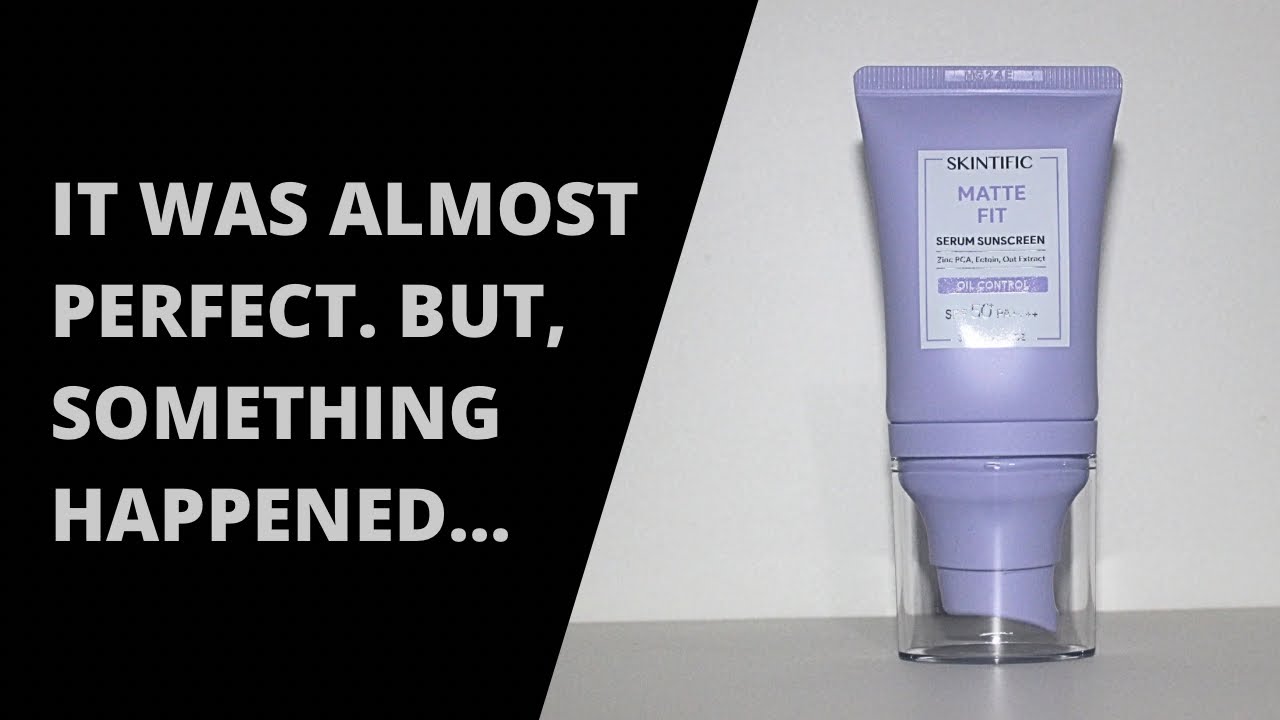 REVIEW | Skintific: Matte Fit Serum Sunscreen Oil Control SPF50+ PA++++ | shafiarisa