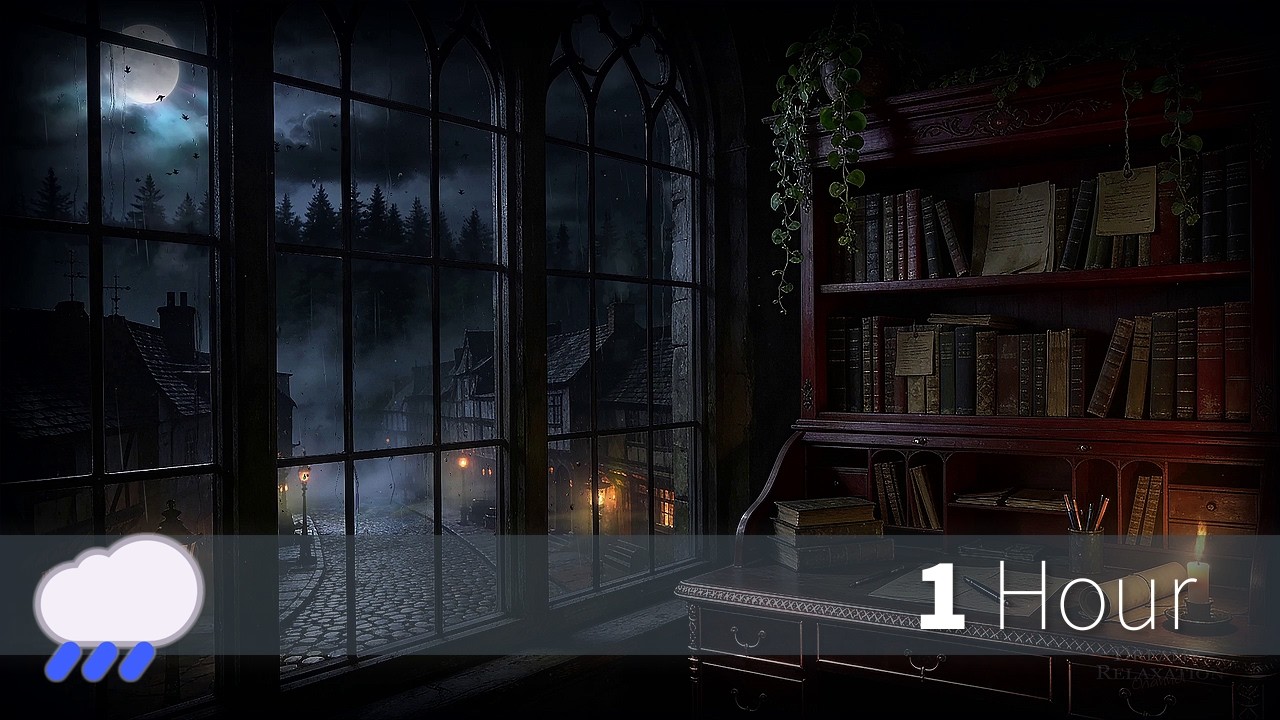 Relax with Rain - Gothic Study