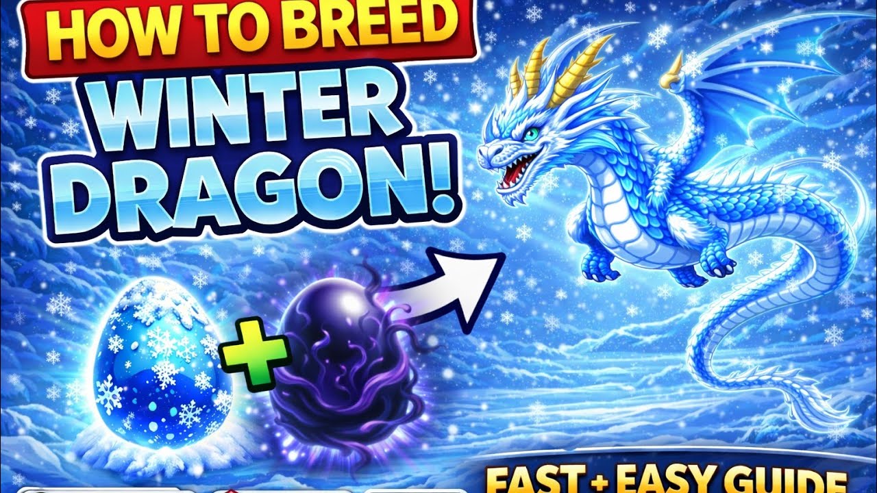 How breed Winter Dragon in Dragon Mania 4.0.0
