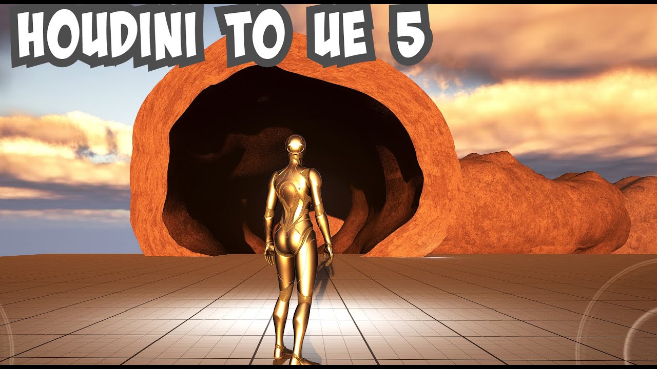Руководство для начинающих по Unreal Engine 5 с Houdini