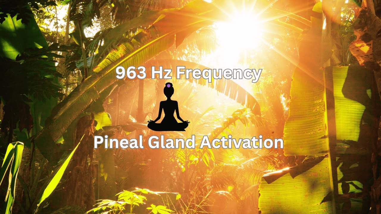 963Hz Pineal Gland Activation | Handpan Music & Nature Sounds for Relaxation & Higher Consciousness