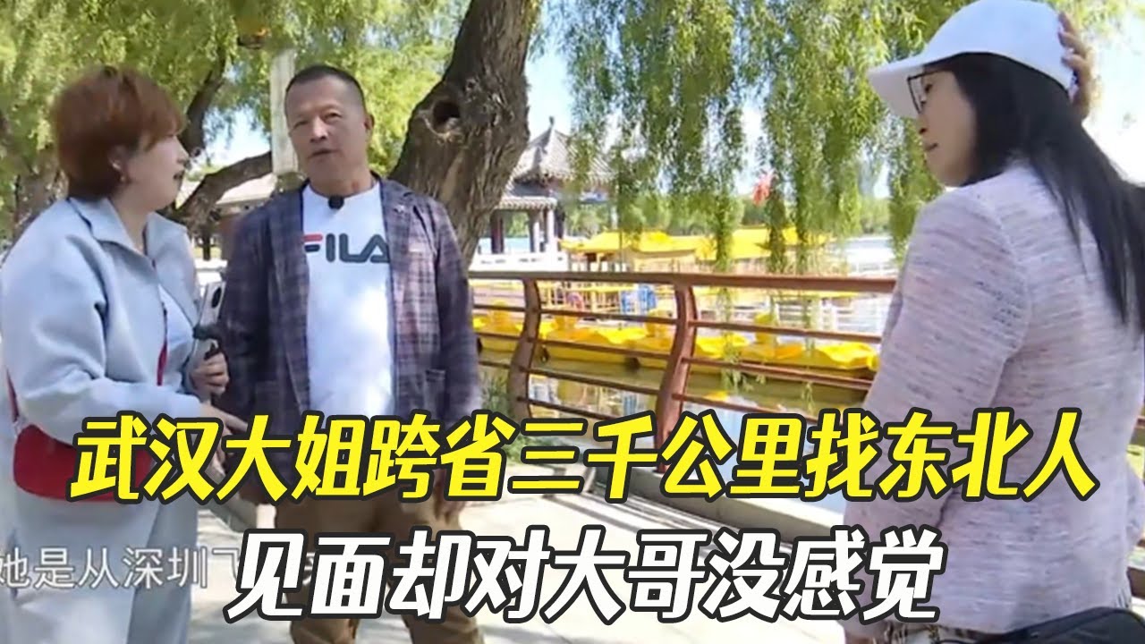 武漢大姐跨省三千公裏只爲找東北人，見面卻對大哥沒感覺#中老年相親 #綜藝 #相親