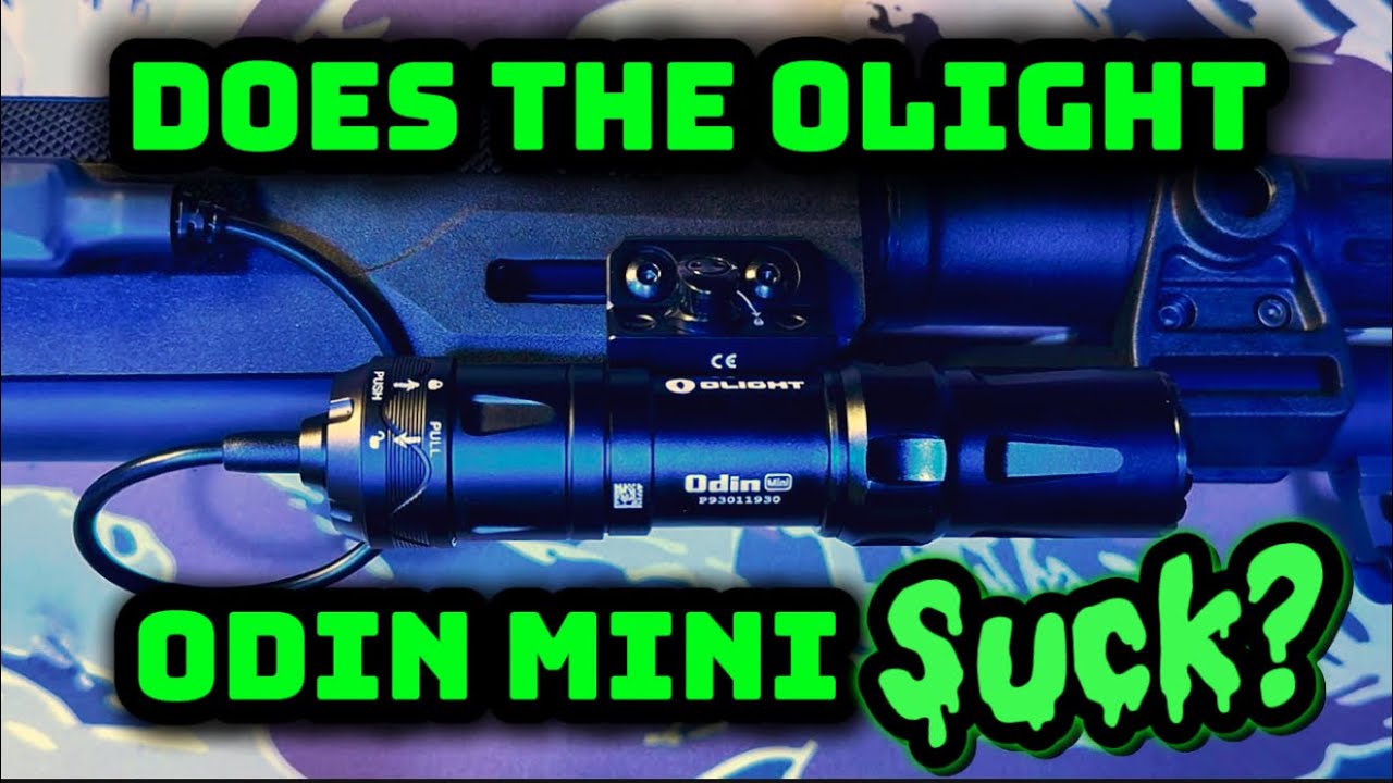 Фонарь Olight Odin Mini Rifle — отстой? Честный обзор