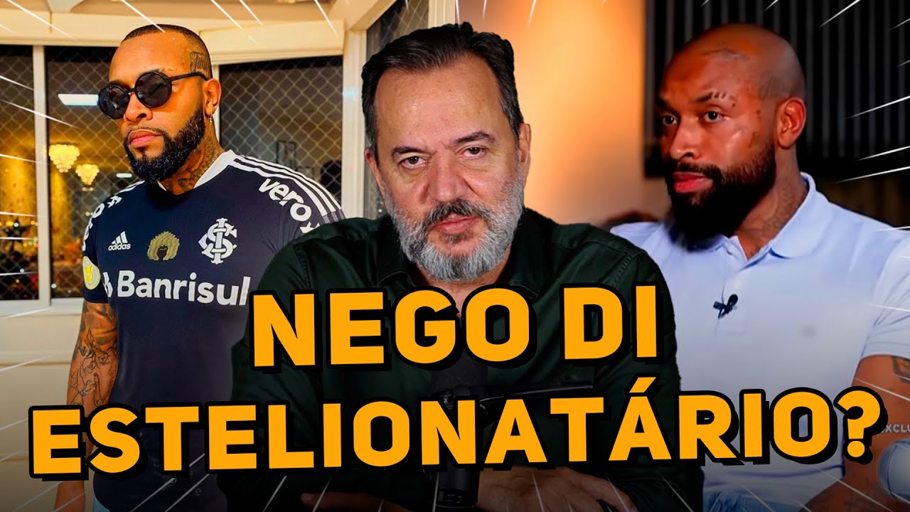 NEGO DI QUEBRA O SILÊNCIO SOBRE CONDENAÇÃO POR ESTELIONATO COM CABRINI | Não Minta Pra Mim #543