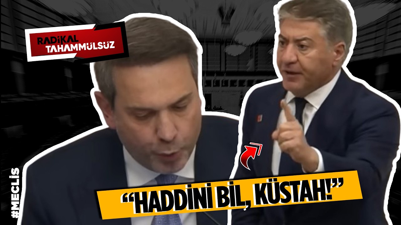 “KÜSTAHLİK YAPMA, HADDİNİ BİL!” TBMM’de CHP'li Emir'den Bakana ŞOK SÖZLER... | ARŞİV