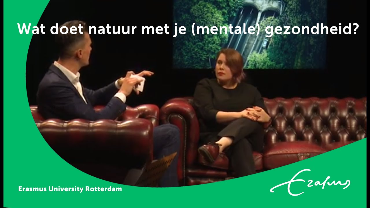 Studio Erasmus - Wat doet natuur met je (mentale) gezondheid?