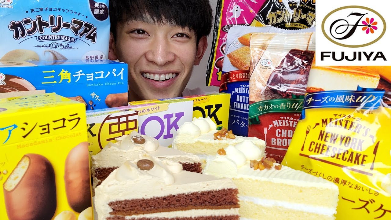 【大食い】不二家の大量のお菓子たちを爆食後、モンブランシューと明太子クリームパスタ作って食べたらみるみる食欲が湧いてきた
