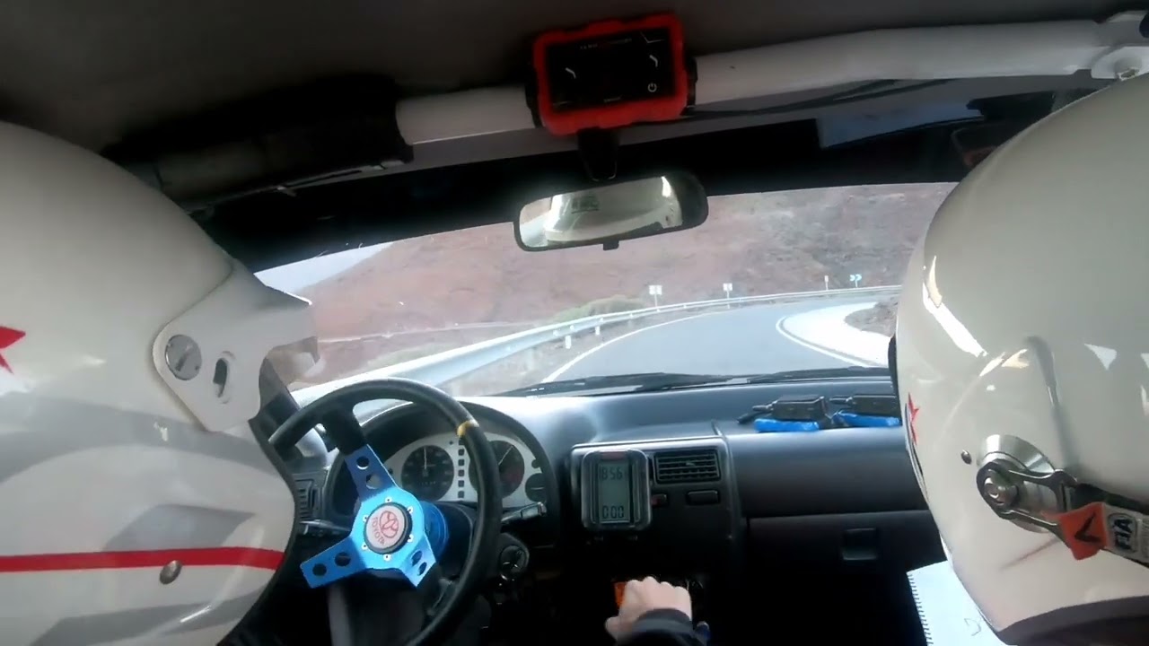 Gran Canaria Historic Rally 2023 TC8 La era-Santa Lucía Onboard Toyota Starlet
