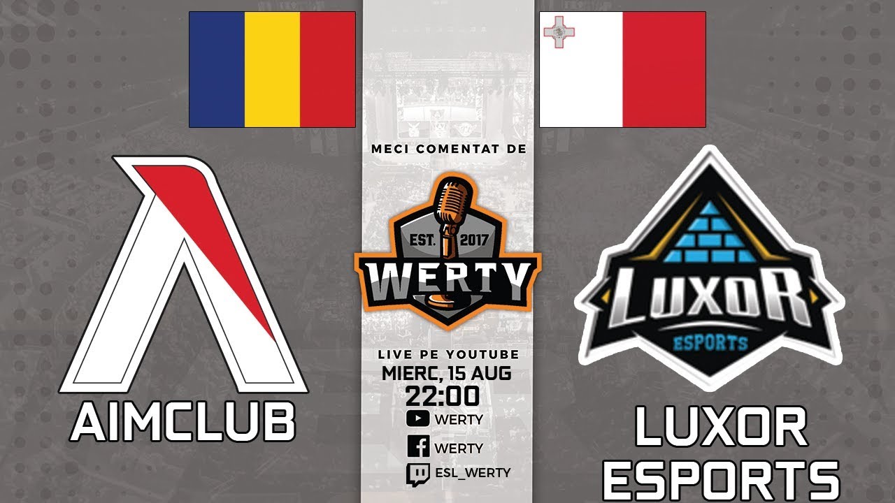 🔴(LIVE RO CS:GO) AIMCLUB (RO) vs. LUXOR eSPORTS (MAL) - LIGA CEVO INTERNATIONALA