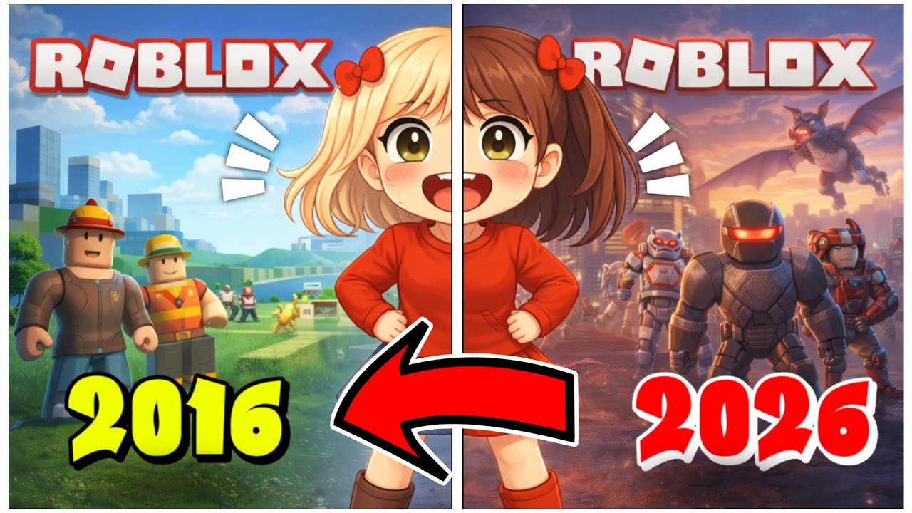 انا و جوري قررنا نرجع بالزمن الى 2016 في روبلوكس 😰🔥| لولي و جوجي #roblox #روبلوكس 