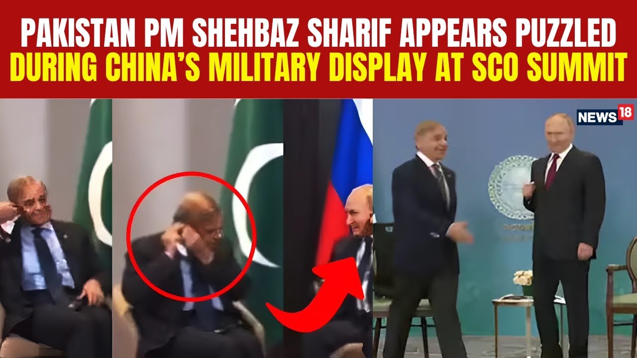 Pakistan PM Shehbaz Looks Stunned And Confused At China's Military Parade & SCO Summit | 4K | N18G