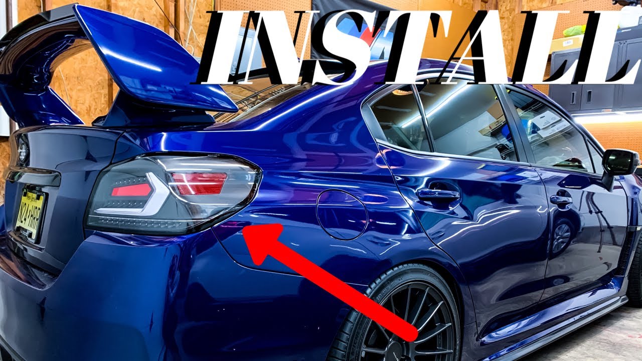 Install of the NEW Subispeed Evolution Taillights