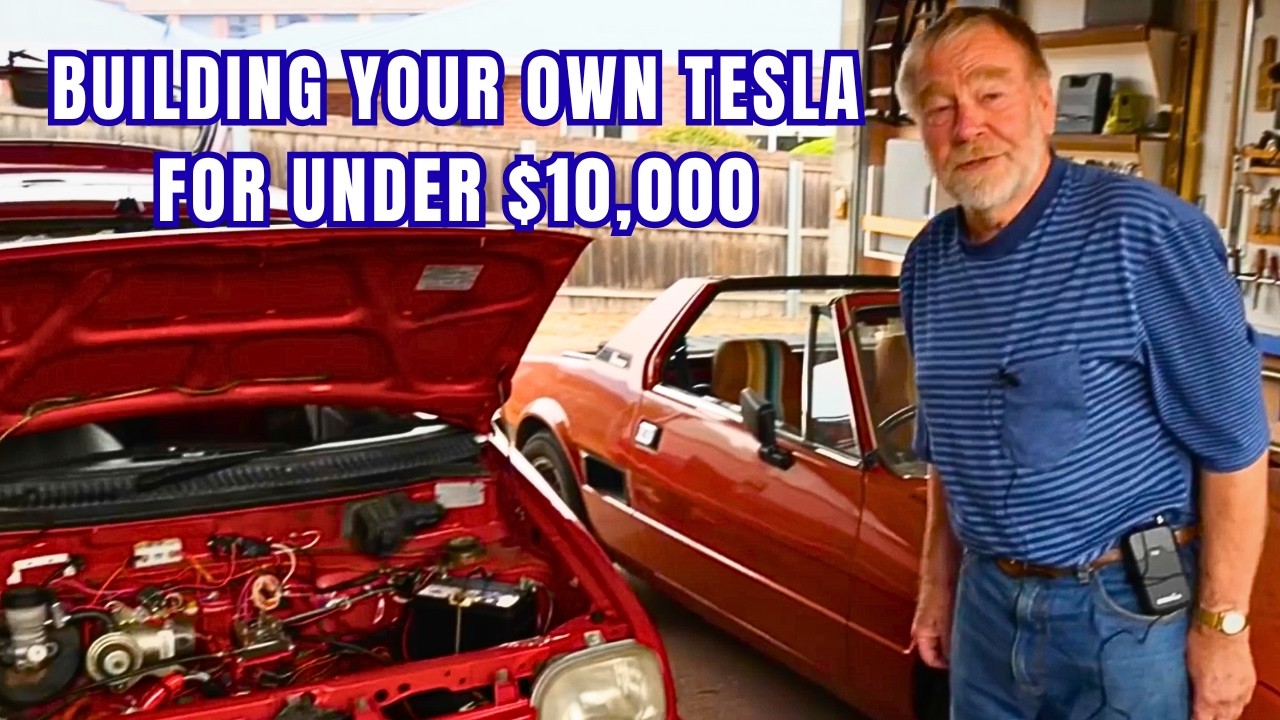 $8,000 DIY Electric Car Conversion in Hobart | Step-by-Step Homemade EV Build