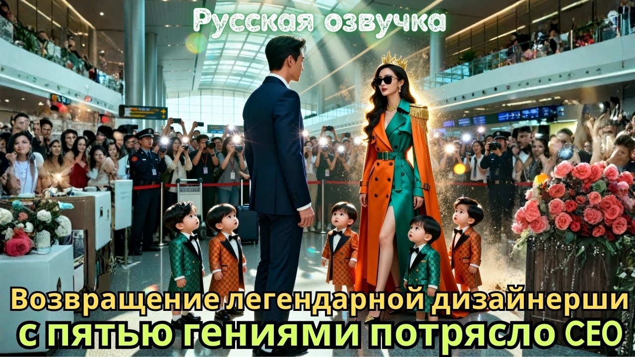 Возвращение легендарной дизайнерши с пятью гениями потрясло CEO #дорама #2025