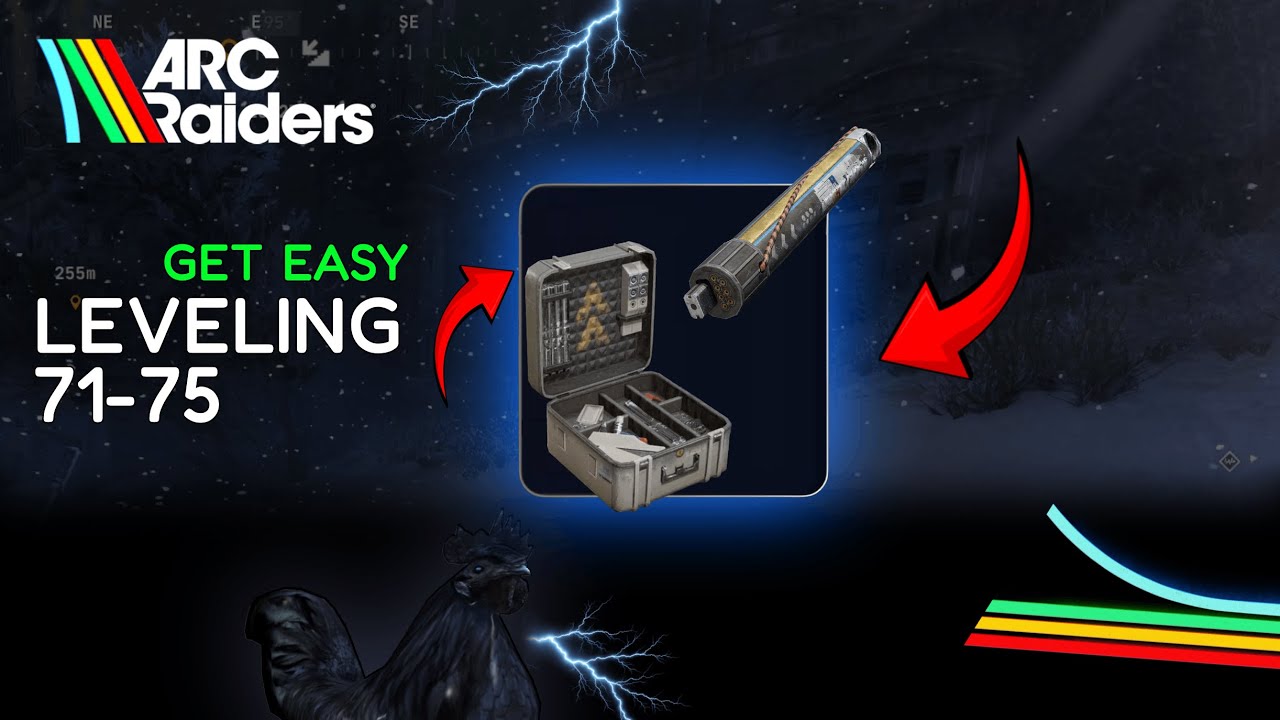 ✅Arc Raiders Leveling 71-75 Complex gun parts,  Power rod , Blueprint farm #arcraiders