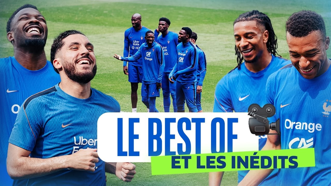 BEST OF ! Les MEILLEURS moments de la pr&eacute;pa des BLEUS 🇫🇷