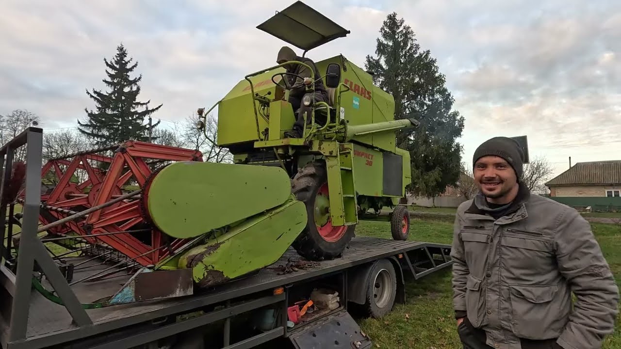 Доставка CLAAS Compact 30 з Волині до Вінниччини | Евакуатор Березне