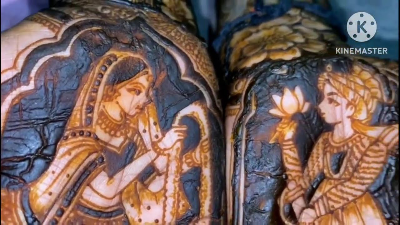 beautiful bridal henna design
