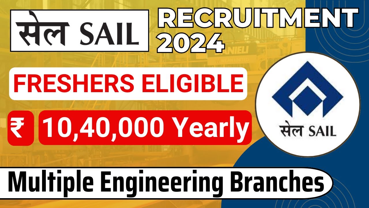 SAIL OCTT Recruitment 2024: For Operator-Cum-Technician (Trainee) | Salary 1,40,000 | Apply Now !