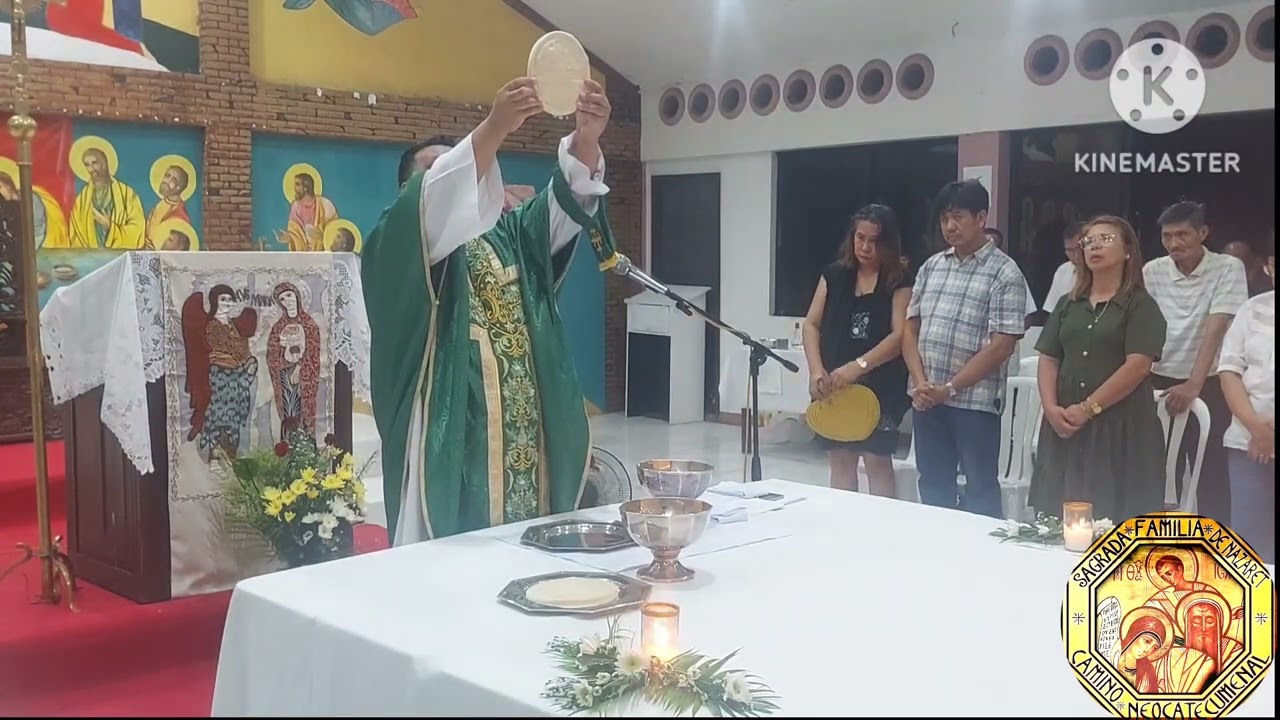 Fr. Aaron Galvizo  EUCHARISTIC PRAYER ORDINARY TIME July 13, 2024 NeoCatechumenal Way
