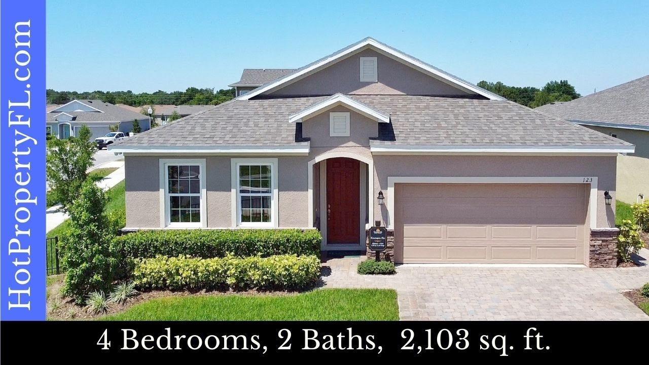 Florida Home Tour | Groveland / Orlando | Preserve at Sunrise | Hanover Family Builders| Kensington