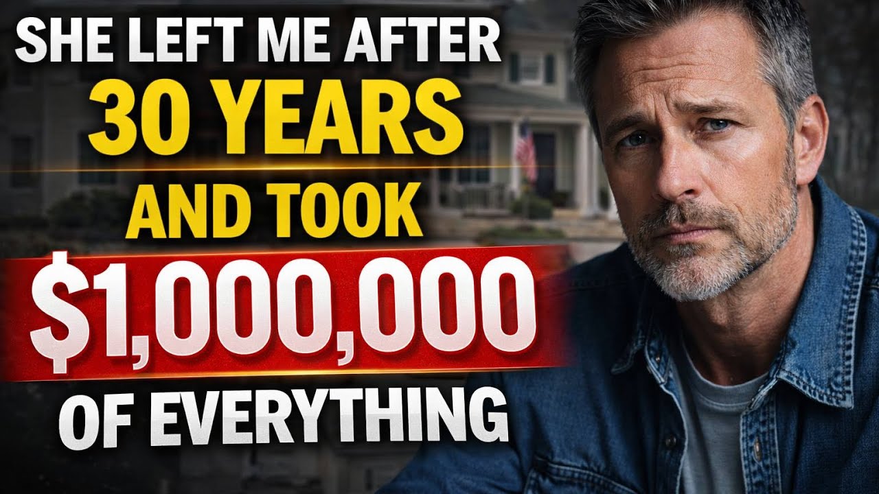 She Left Me After 30 Years of Marriage — And Took $1,000,000 Worth of Everything We Built