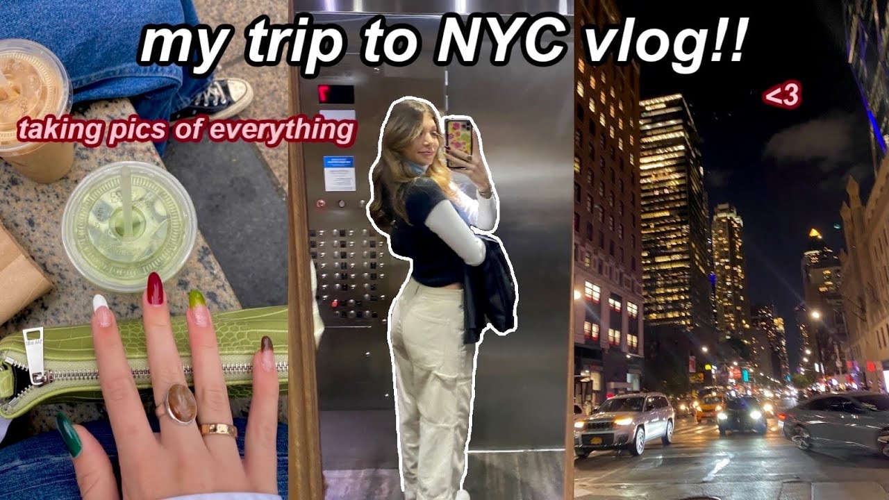 NEW YORK for the weekend! VLOG (coffee, met, thrifting, fall weather)