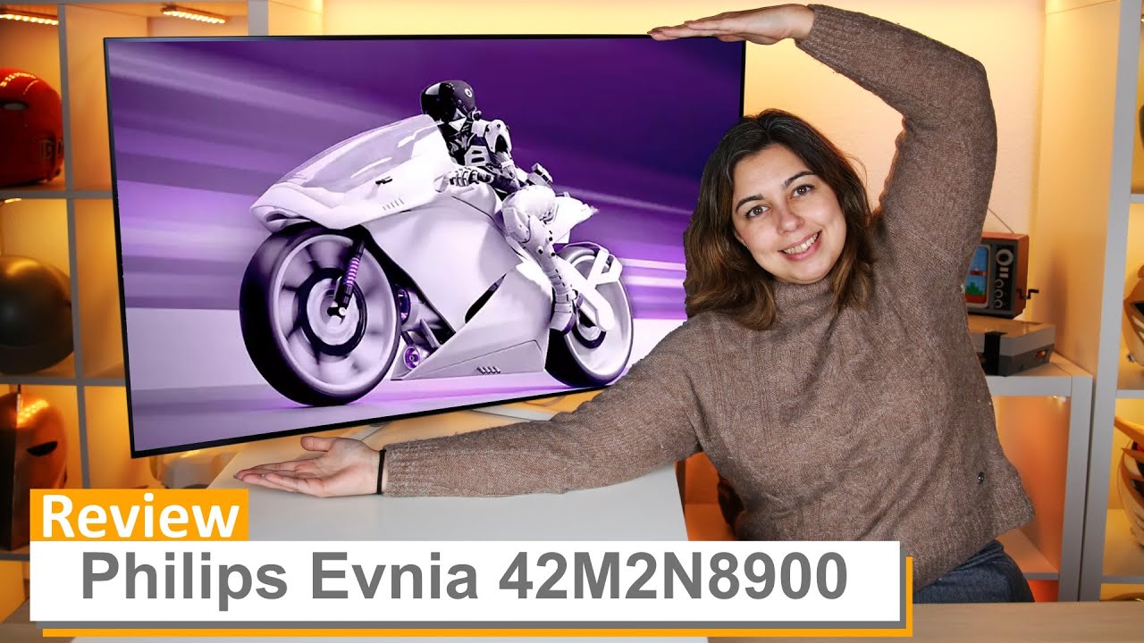 Monitor ou televisão?! | Philips Evnia 42M2N8900 | Geek'alm