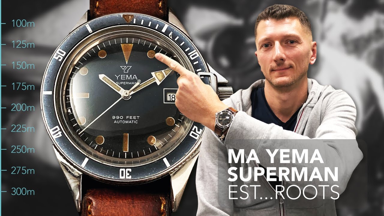 🔵 YEMA SUPERMAN VINTAGE (S3E6) - L'avis de Maxime (aka Xamlam Strap) sur cette célèbre Yema 🚀