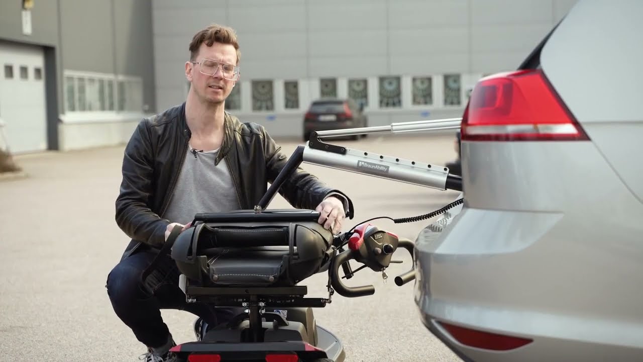 Grue de coffre Carolift 100 Bras de coffre pour fauteuil roulant