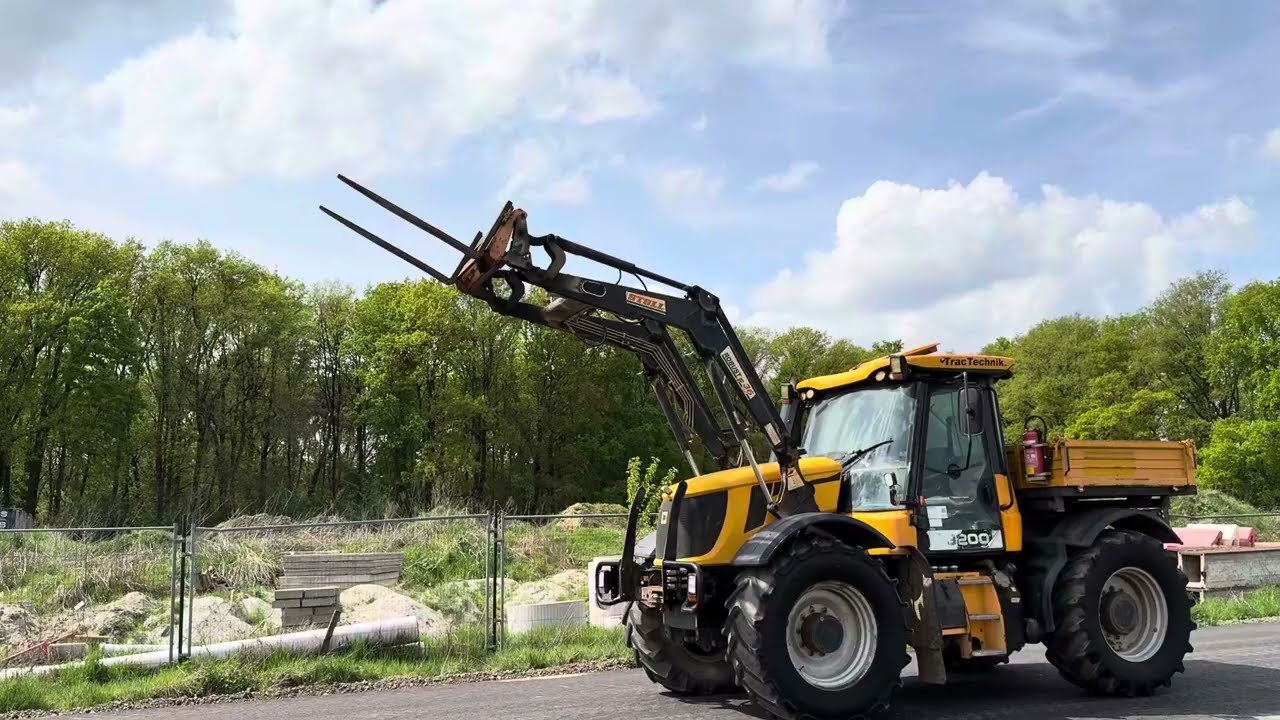 JCB Fastrac 3200 AWD Tractor - Year: 2008 (Refnr. BM6656)