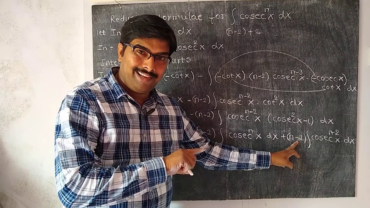 Reduction formulae for integration of cosec^nx dx