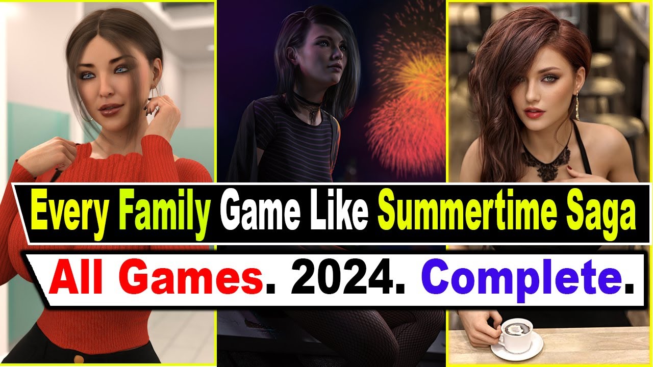 Все 19 завершённых семейных игр 2024 года, похожих на Summertime Saga