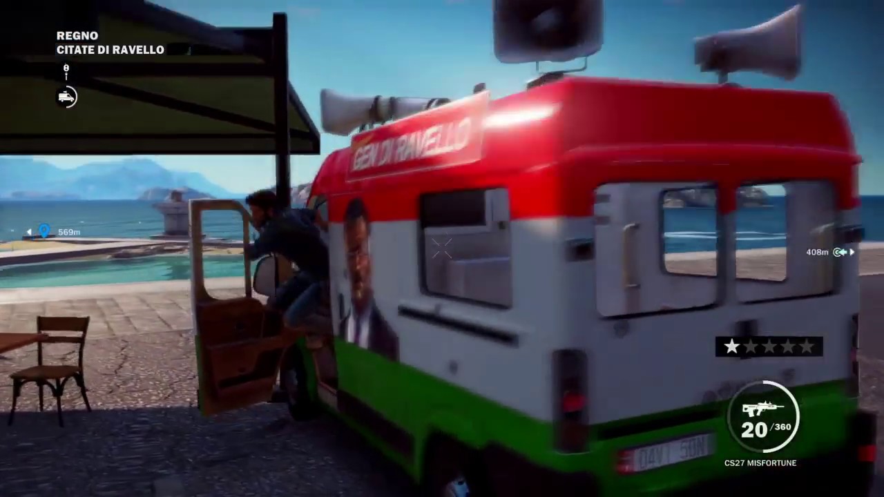 Just Cause 3 Citate Di Ravello Gameplay  Part 3 - Looking for Propaganda Van