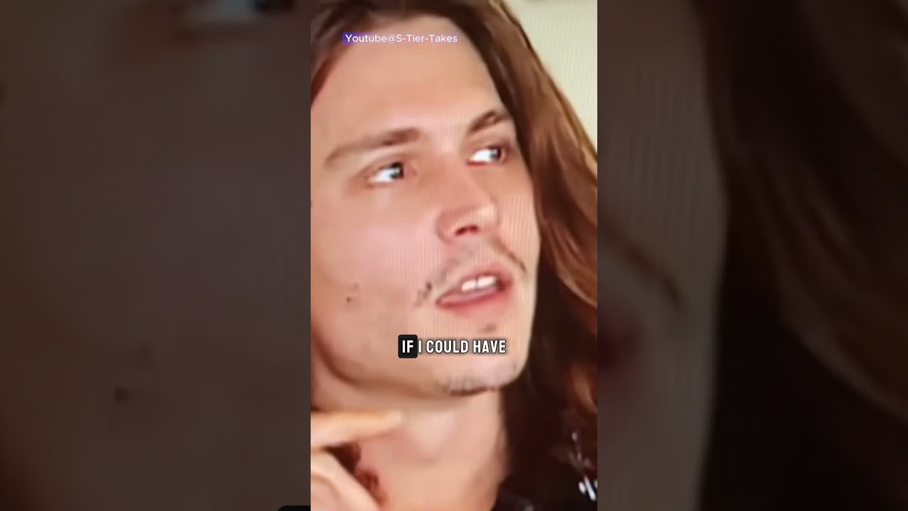 Любовь Джонни Деппа к курению! 