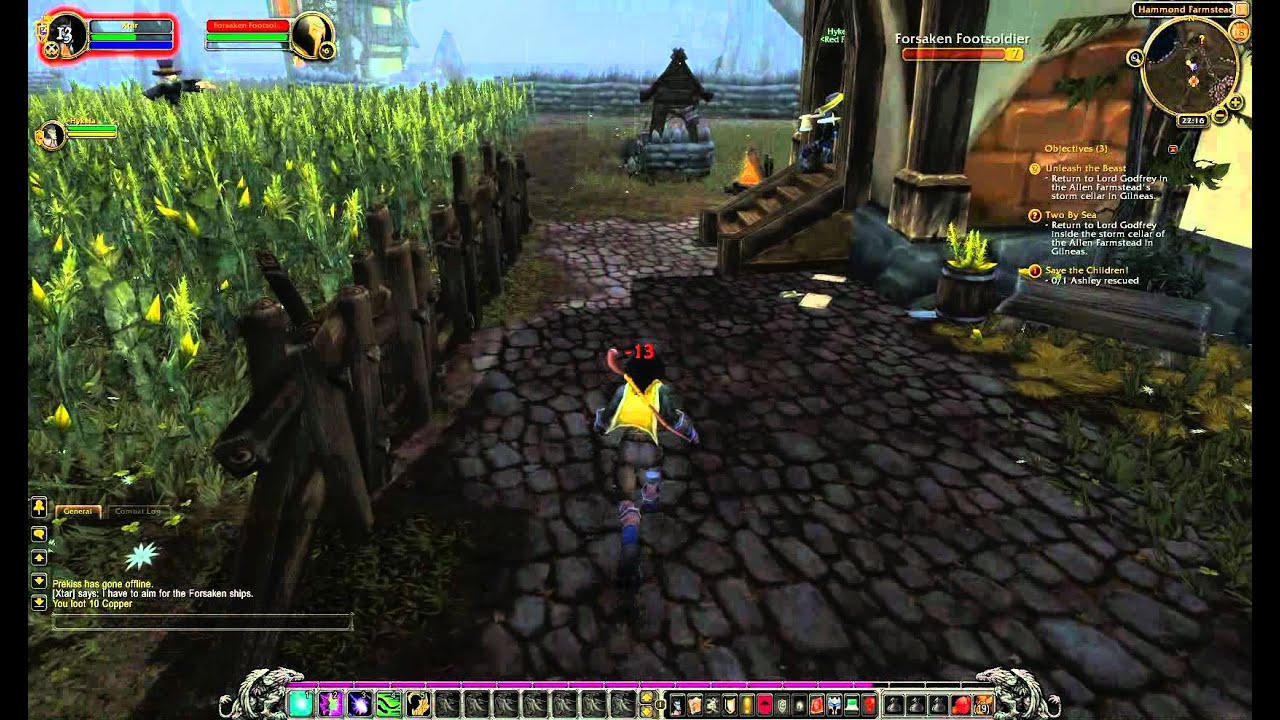 EnToTV WoW Playthrough Part #3 - Worgen Party