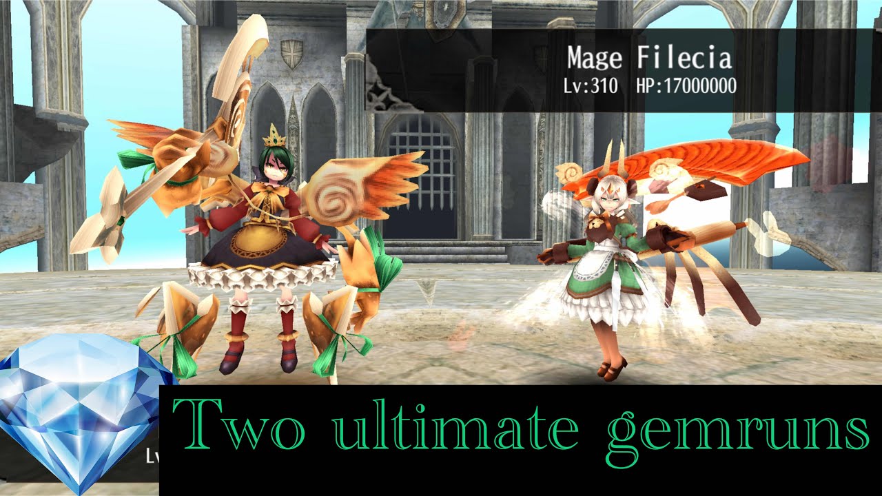 Rom road 10 evil lefina and mage Filecia two ultimate gems 