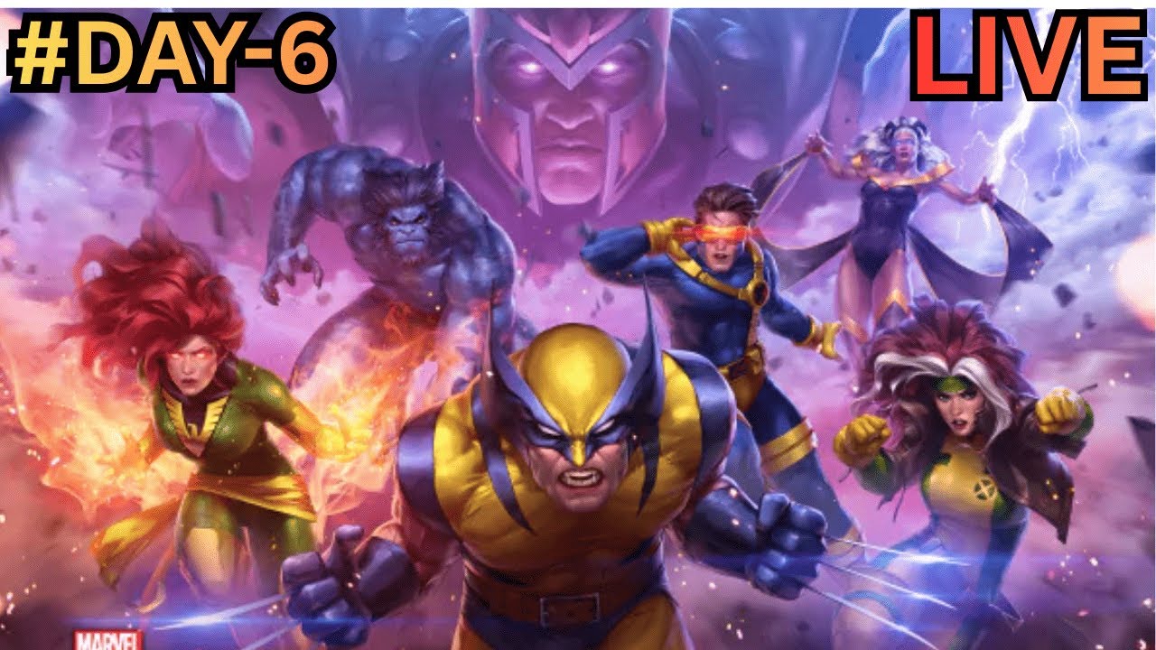MARVEL CONTEST OF CHAMPIONS LIVE DAY#6|MCOC CHILL LIVE STREAM #mcoc #marveluniverse