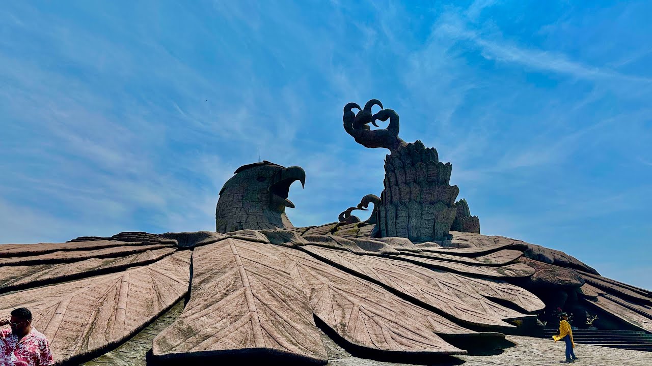 Kerala Trip - Day 4- Jatayu Earth centre            #kerala #jatayuearthcenter #garuda#keralatourism