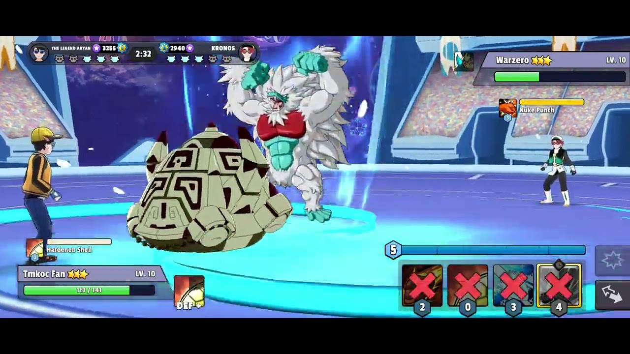 Battle against Very old player Kronos || Monster Master 