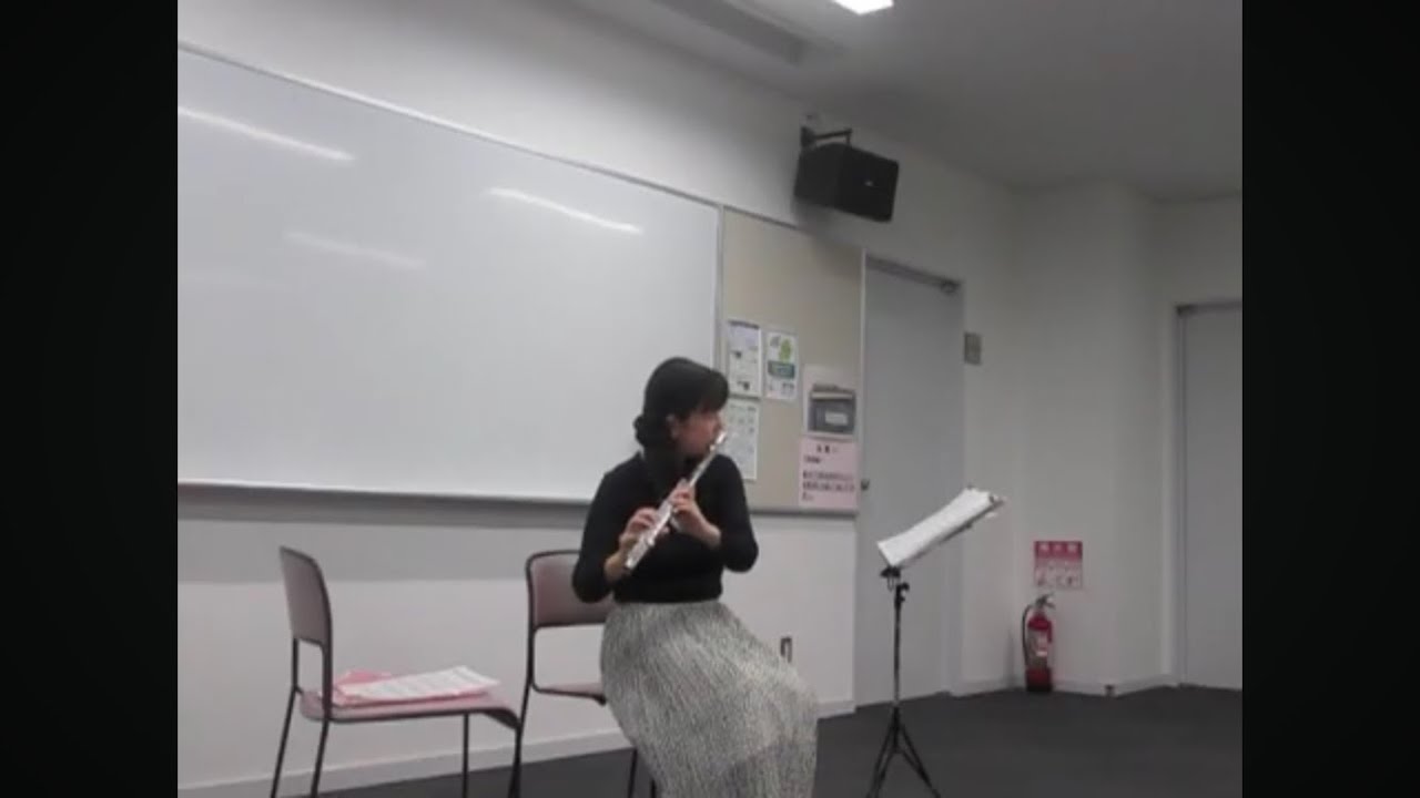 Noriフルートソロ　雪舞うコンサート♬