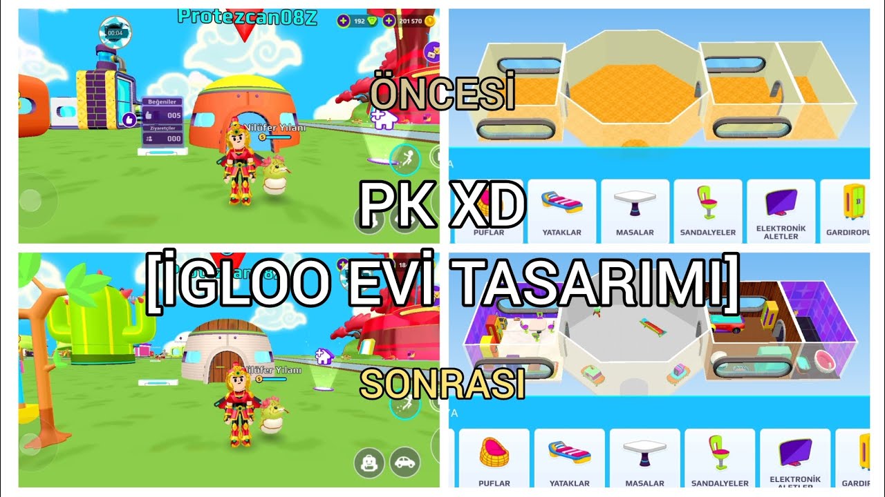 PK XD [EV TASARIMI] (İGLOO EVİ)