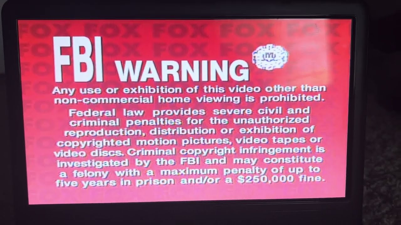 Opening To Ice Age 2002 DVD (Widescreen Version)