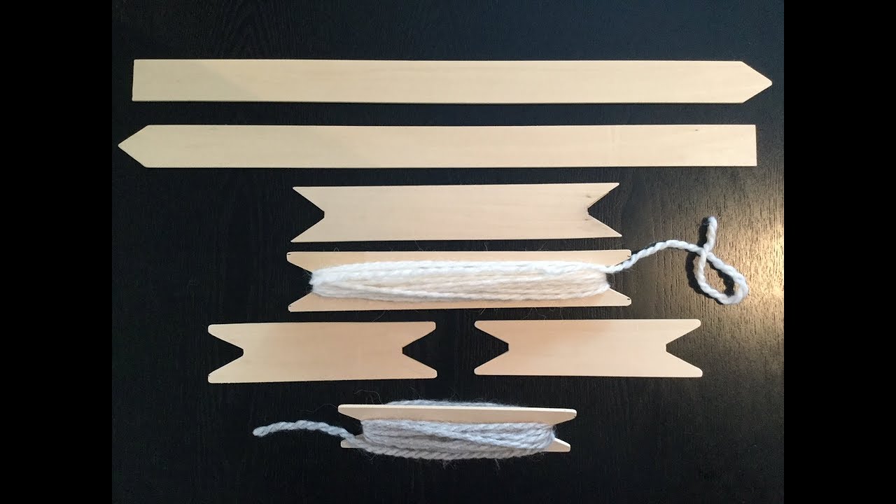 HOW TO - MAKE YOUR OWN WEAVING TOOLS