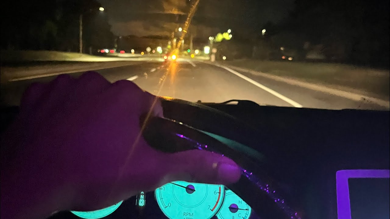 NIGHT TIME POV DRIVE IN MY CHRYSLER 300C 
